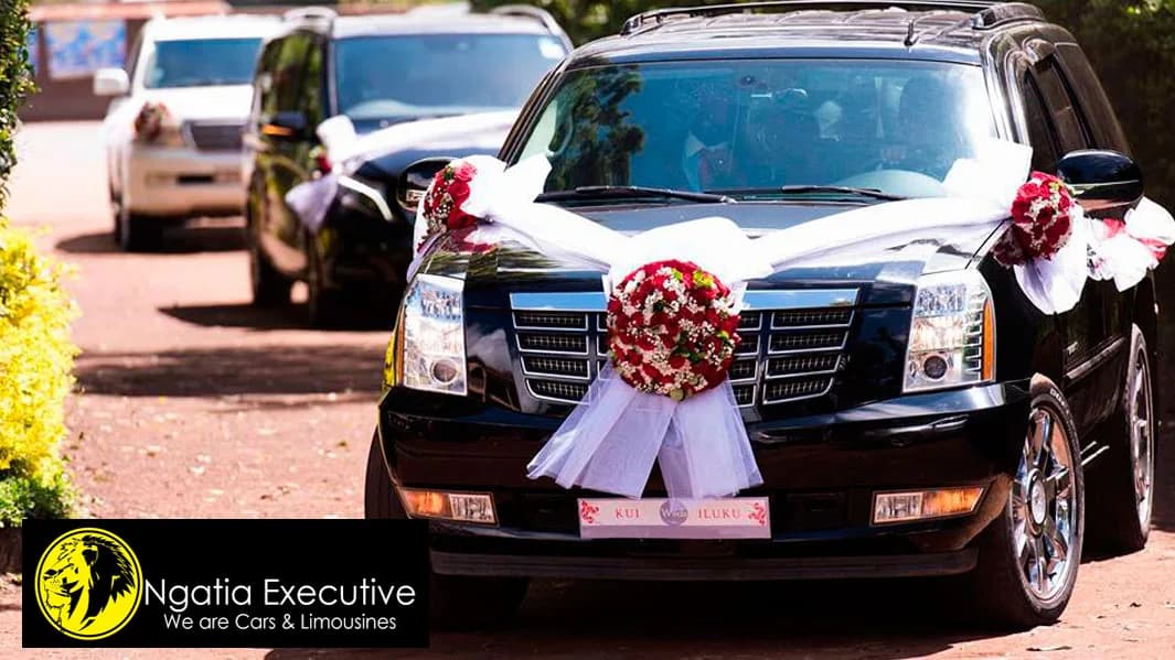 Cadillac Escalade wedding car